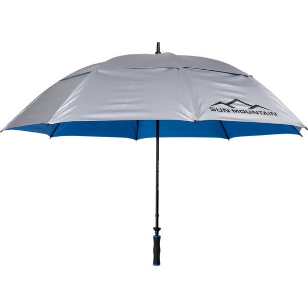 Sun Mountain Silver Series Umbrella - Manual 68 Inch Silver