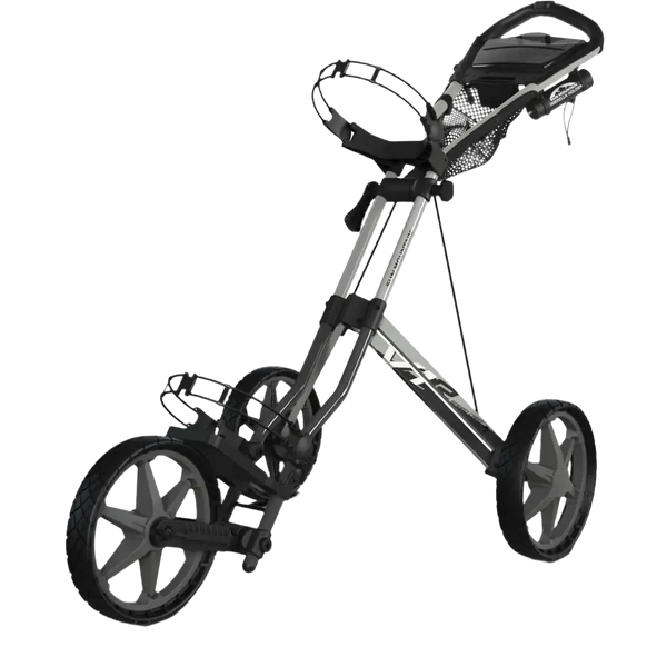 Sun Mountain Speed Cart V1R Push Cart Black-Fire Red