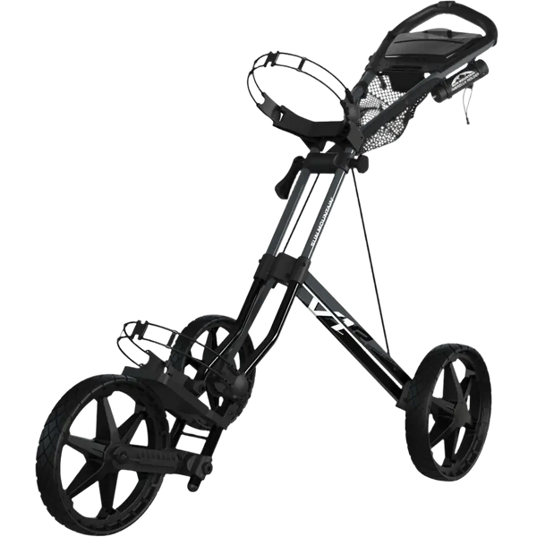 Sun Mountain Speed Cart V1R Push Cart Black-Fire Red