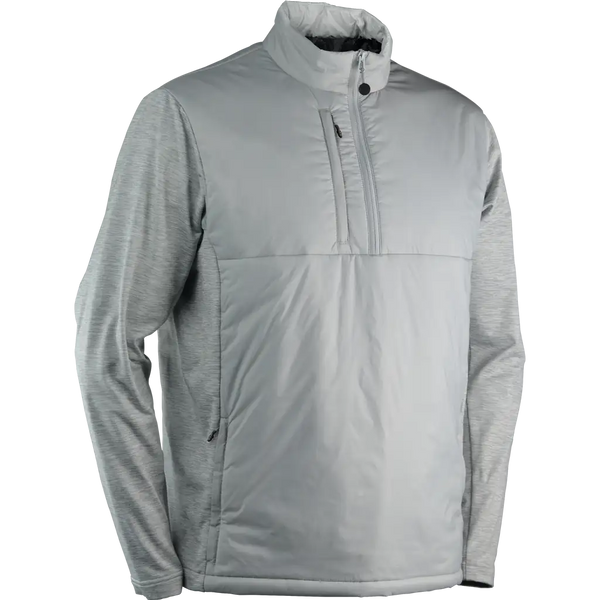 Sun Mountain Colter II LS Pullover Cadet-Inferno