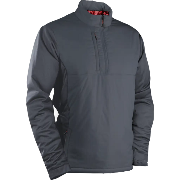 sun mountain Colter II LS Pullover Cadet-Inferno