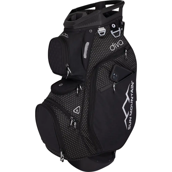 Sun Mountain Diva Cart Bag BLACK-BLACK DIAMOND
