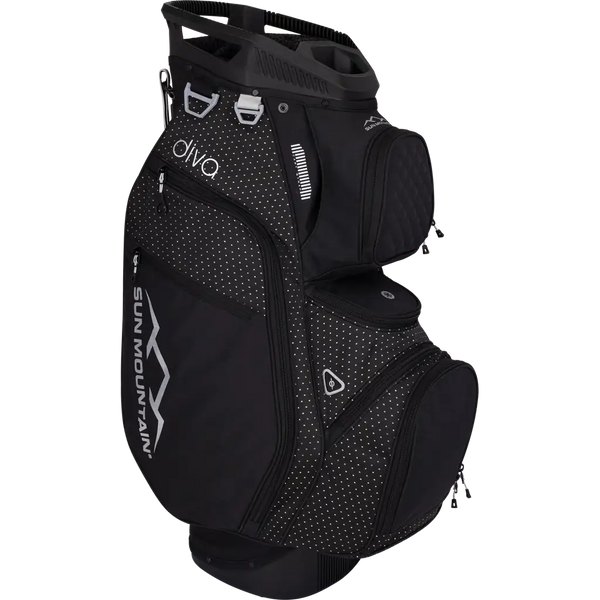 Sun Mountain Diva Cart Bag BLACK-BLACK DIAMOND
