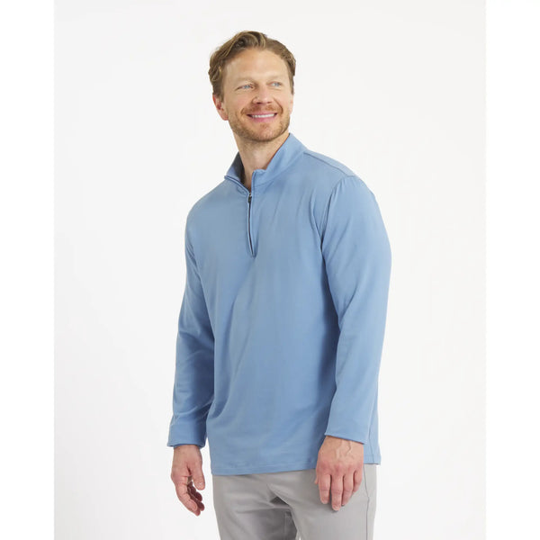 sun mountain Everyday Quarter-Zip Blue Blizzard