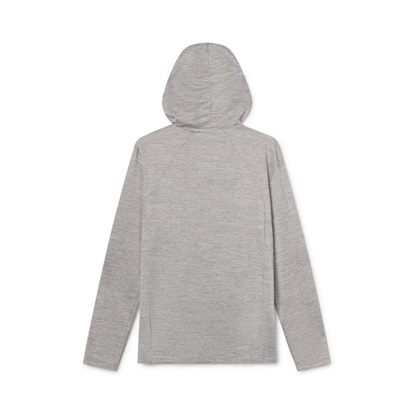 Sun Mountain Greenside Hoodie Smoke Heather