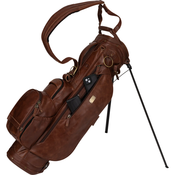 Sun Mountain Legacy Leather Stand Bag Black