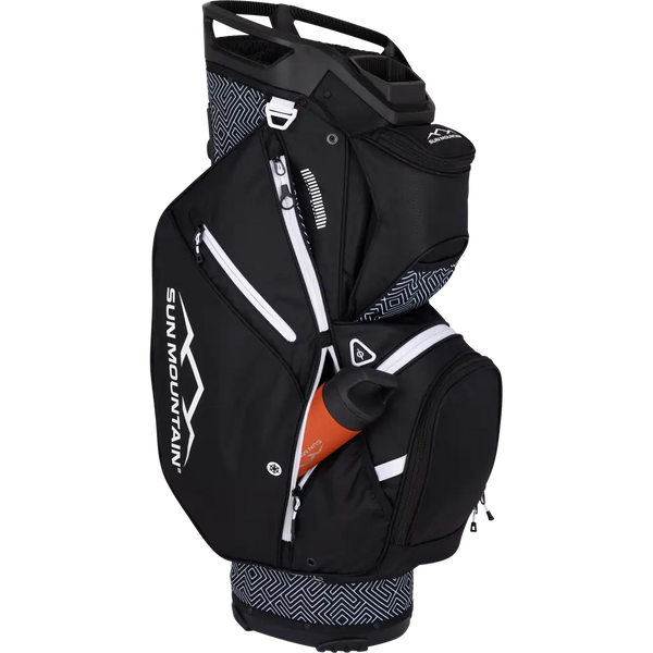 Sun Mountain Stellar Cart Bag MAZE-BLACK-WHITE