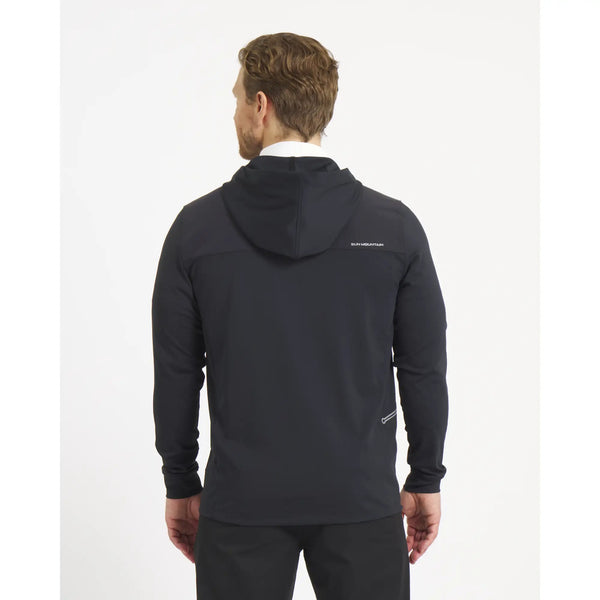 Sun Mountain Tech Plus Full-Zip Hoodie Black