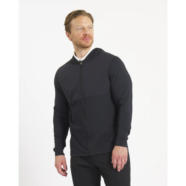 sun mountain Tech Plus Full-Zip Hoodie Black