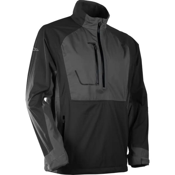 sun mountain Tour Series+ LS Pullover BLACK-STEEL