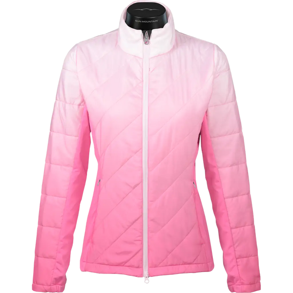 sun mountain Women's Gradient Jacket AZALEA