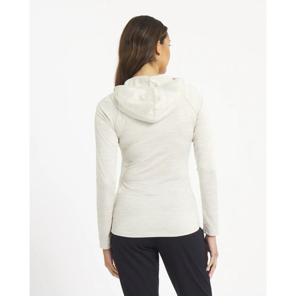 Sun Mountain Women's Greenside Hoodie Sand Heather