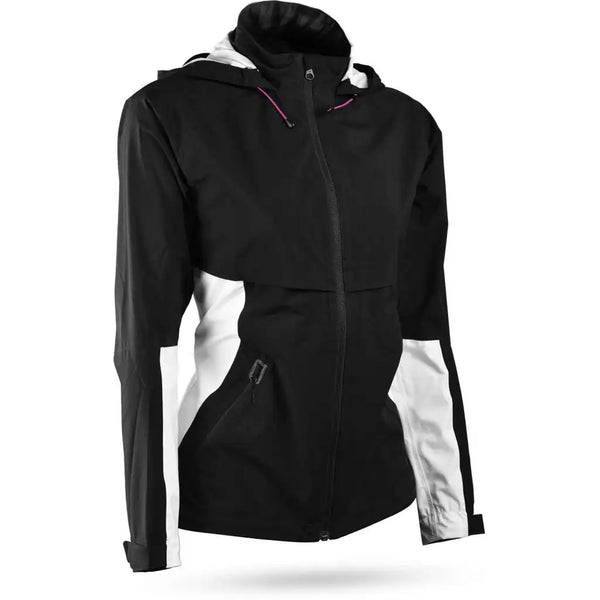 Sun Mountain Women's Hooded Stratus Jacket Pacific