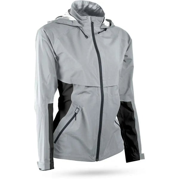 Sun Mountain Women's Hooded Stratus Jacket Pacific