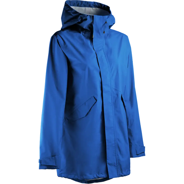 sun mountain Women's Monsoon Hooded Parka Pacific