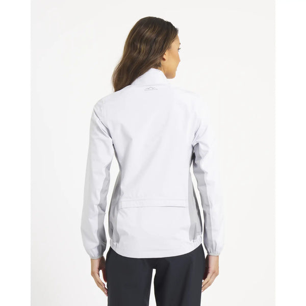 Sun Mountain Women's Monsoon Jacket White-Platinum