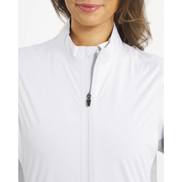 Sun Mountain Women's Monsoon Jacket White-Platinum