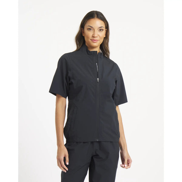 sun mountain Women's Monsoon SS Jacket Black