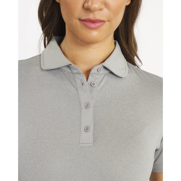 Sun Mountain Women's Silvertip Polo CADET HEATHER