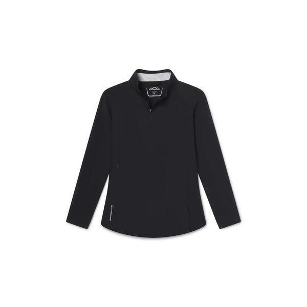 Sun Mountain Women's Tech Quarter-Zip Black