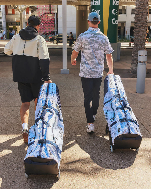 Sun Mountain Sun Mountain X Bad Birdie ClubGlider Meridian Travel Bag Paint Splatter