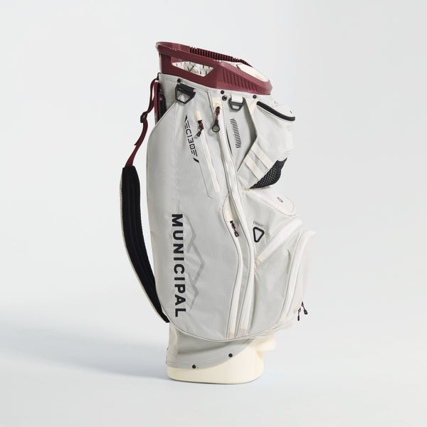 Sun Mountain Sun Mountain X Municipal C-130 Cart Bag Natural-Cardinal