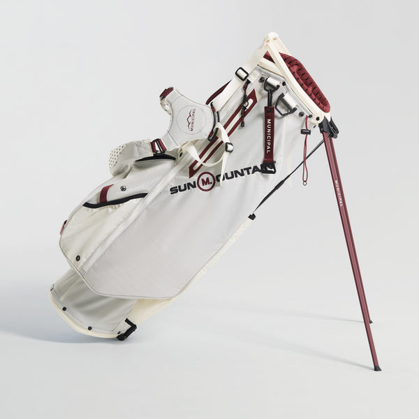 sun mountain Sun Mountain x MUNICIPAL Stand Bag Natural-Cardinal