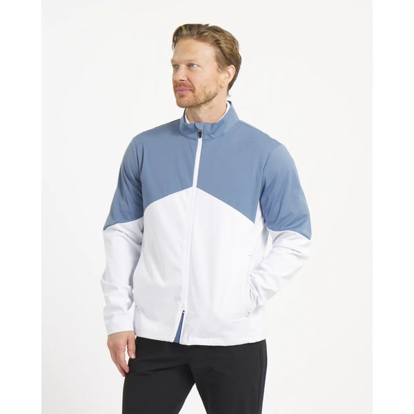 Sun Mountain Weatherflex Jacket Arctic Ice-Blue Fin