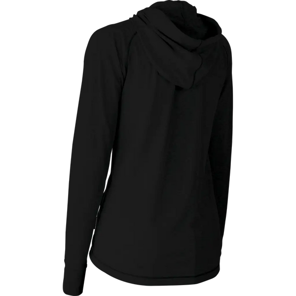 Sun Mountain Women's Second Layer Hooded Jacket Black