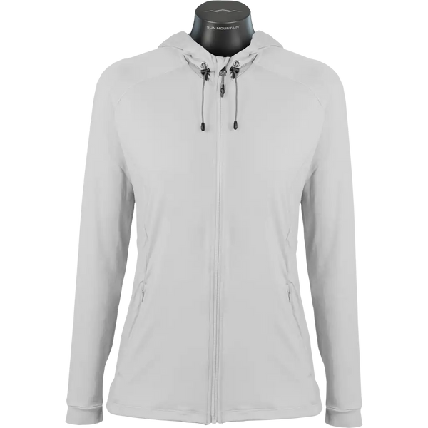 Sun Mountain Women's Second Layer Hooded Jacket Black