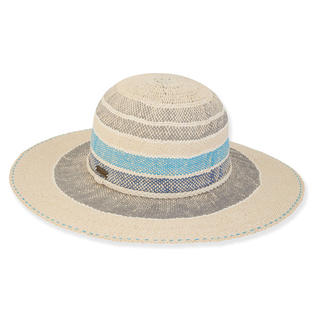 Sun N Sand Allison | Women's Paper Straw Floppy Hat | HH3040