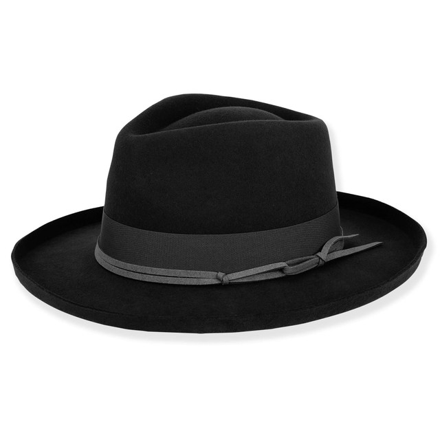 sun n sand Aluma | Women's Wool Felt Safari Leather Ribbon Trim | AD1593