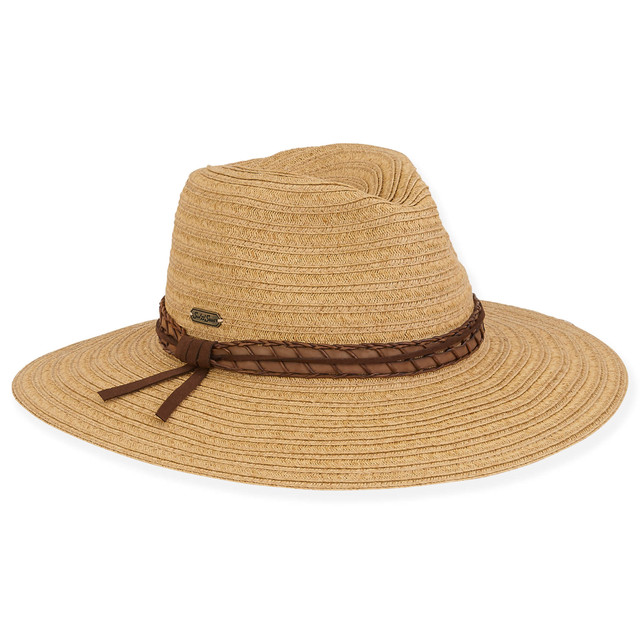 sun n sand Anglaise | Men's Paper Straw Safari Hat | HTT1115