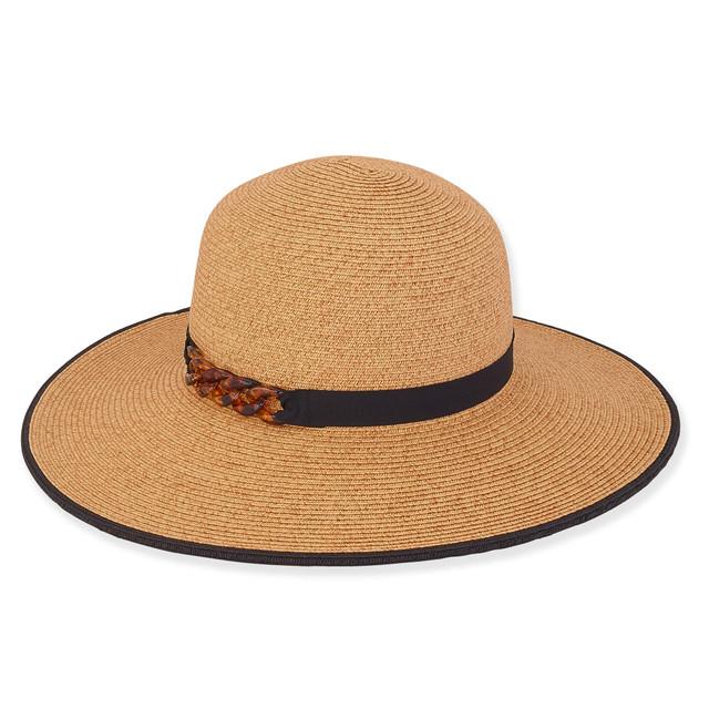 Sun N Sand Ara | Women's Paper Braid Floppy Hat | HH2975