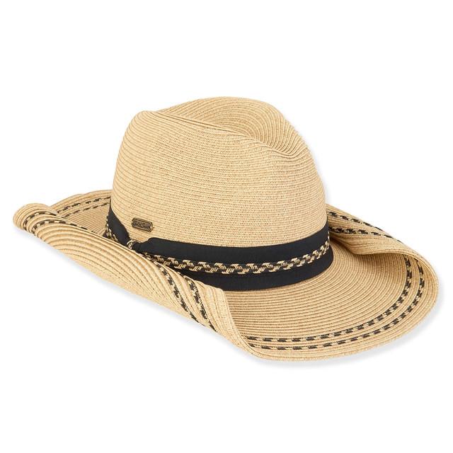 sun n sand Ashley | Women's Paper Straw Western Hat | HH3041