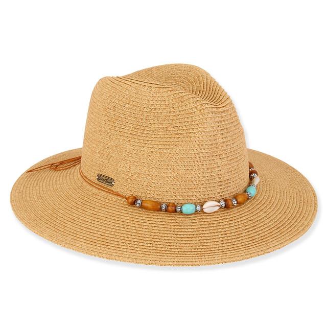 Sun N Sand Aspen | Women's Paper Braid Safari Hat | HH3092