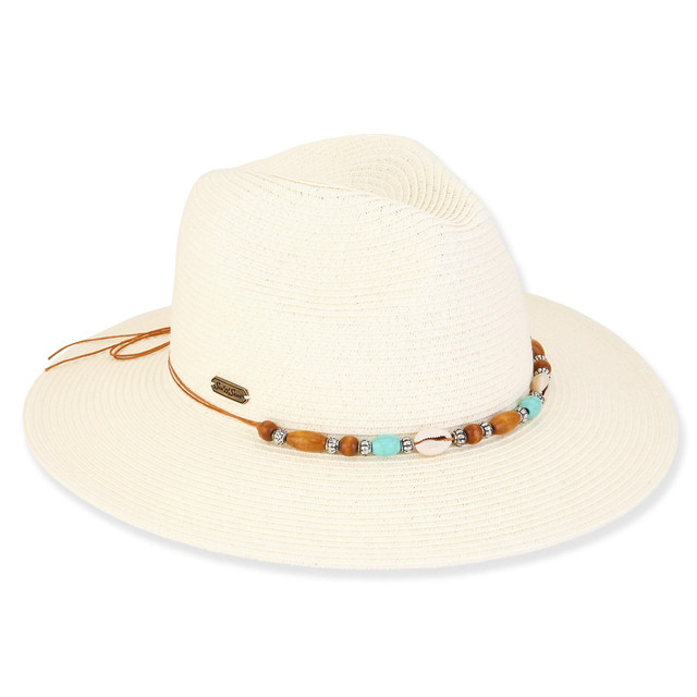 sun n sand Aspen | Women's Paper Braid Safari Hat | HH3092