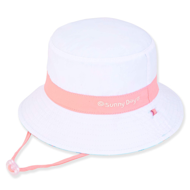 Sun N Sand Astrid | Infant Girl Cotton Bucket Hat | HK491 | Reversible