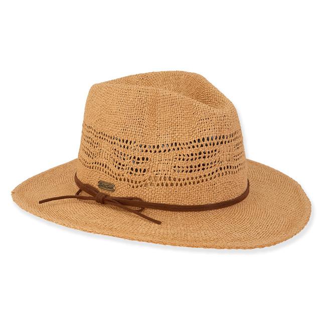 Sun N Sand Aubrey | Women's Paper Straw Safari Hat | HH3038