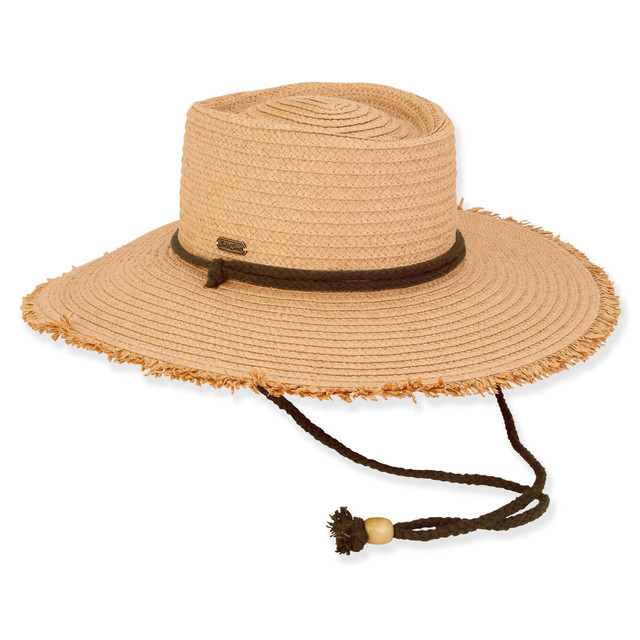 sun n sand Autumn | Women's Paper Straw Gambler Hat | HH3112