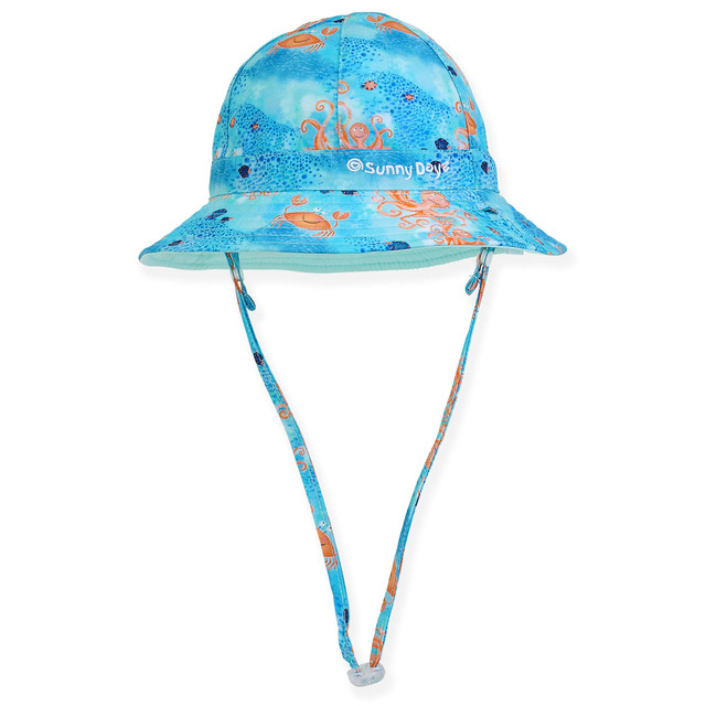 sun n sand Axel | Infant Boy Poly Floppy Hat | HK430 | Reversible
