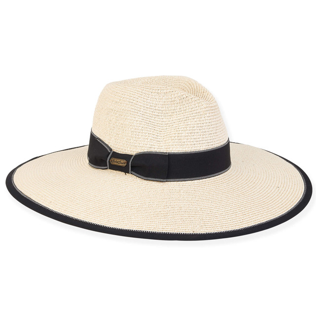 sun n sand Baudin | Women's Paper Straw Safari Hat | HH2808