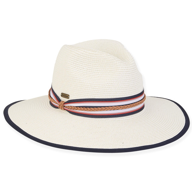 sun n sand Biarritz | Women's Paper Straw Safari Hat | HH2814
