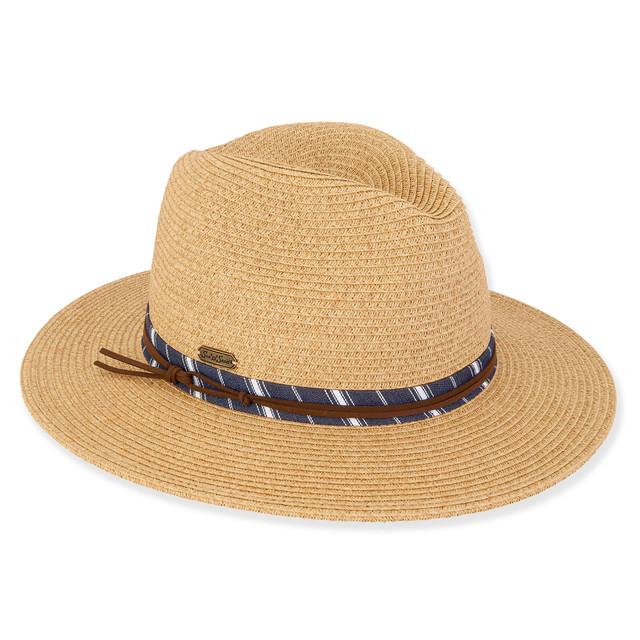 Sun N Sand Brianna | Women's Paper Braid Safari Hat | HH3006
