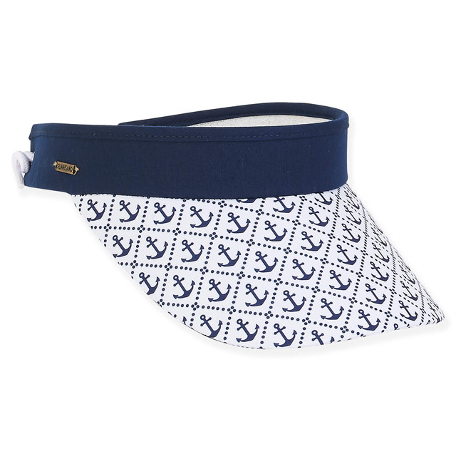 sun n sand Bridgewater | Women's Spring Coil Sun Visor | HH2907