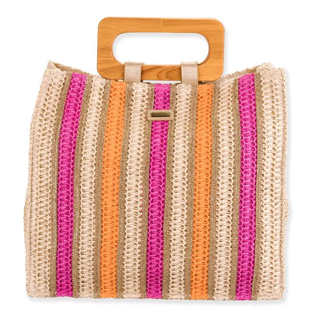 Sun N Sand Brook Willow - Wooden Handle Tote - Sun N Sand - CE6818