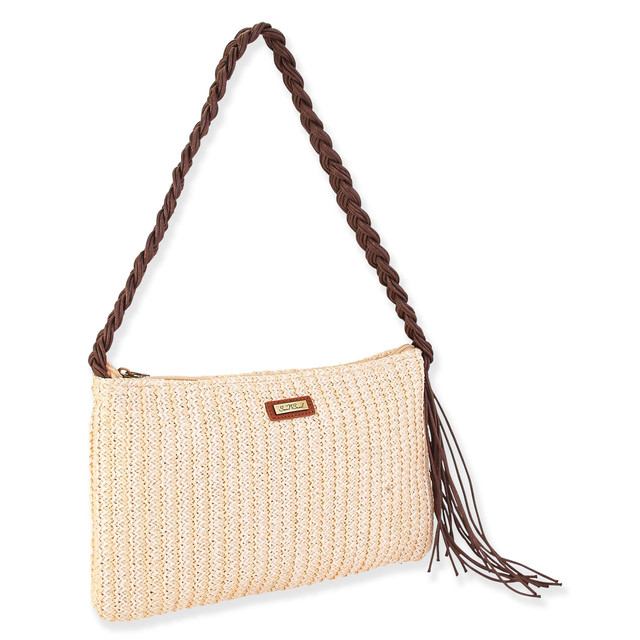 Sun N Sand Brooklynn | Poly Straw E/W Crossbody | CE6597