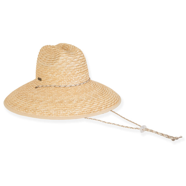 sun n sand Canet | Women's Wheat Straw Lifeguard Hat | HH2951