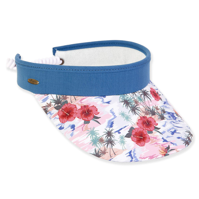 sun n sand Chloe | Women's Polyester Coil Visor | HCJ426