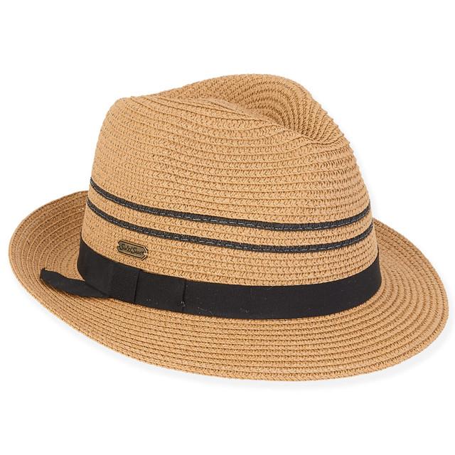 Sun N Sand Cioque | Women's Paper Braid Fedora Hat | HH2819
